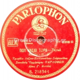 B-21834 ΠΟΥ ΝΑΣΑΙ ΤΩΡΑ