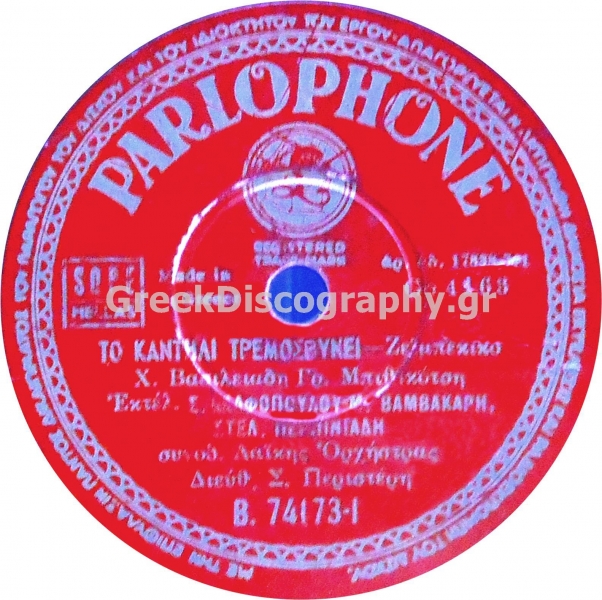 B-74173 ΤΟ ΚΑΝΤΗΛΙ ΤΡΕΜΟΣΒΗΝΕΙ