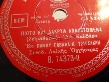 B-74373 ΠΙΟΤΟ ΚΑΙ ΔΑΚΡΥΑ ΑΝΑΚΑΤΩΜΕΝΑ