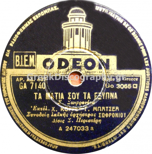 GA-7140 ΤΑ ΜΑΤΙΑ ΣΟΥ ΤΑ ΕΞΥΠΝΑ