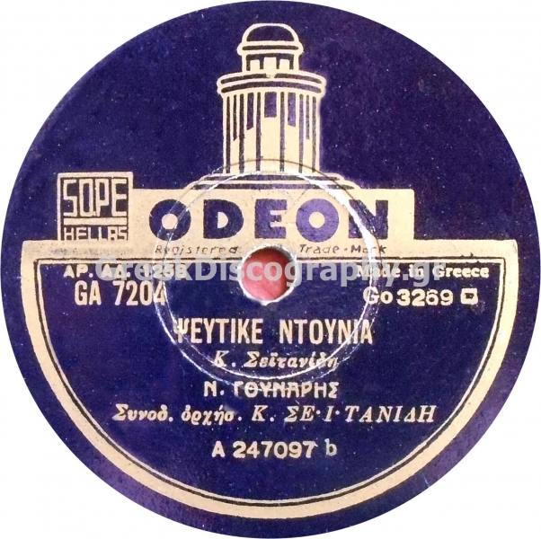 GA-7204 ΨΕΥΤΙΚΕ ΝΤΟΥΝΙΑ