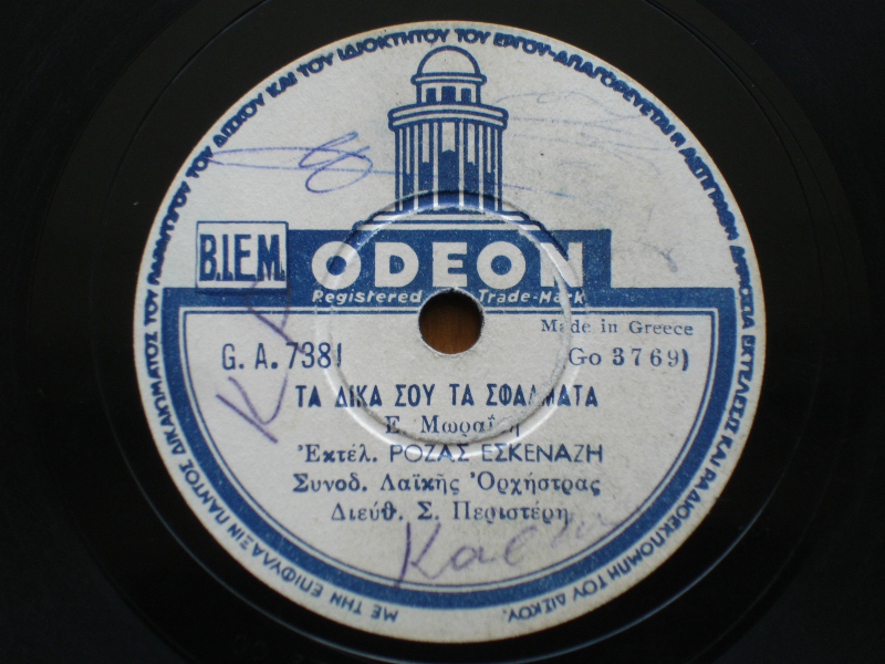 GA-7381 ΤΑ ΔΙΚΑ ΣΟΥ ΤΑ ΣΦΑΛΜΑΤΑ