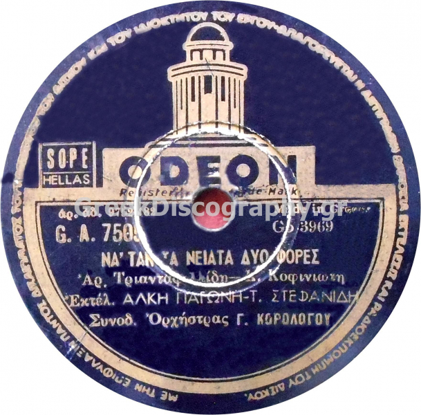 GA-7505 ΝΑ ΤΑΝ ΤΑ ΝΕΙΑΤΑ ΔΥΟ ΦΟΡΕΣ
