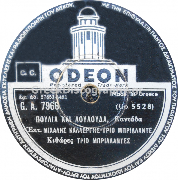 GA-7966 ΠΟΥΛΙΑ ΚΑΙ ΛΟΥΛΟΥΔΙΑ