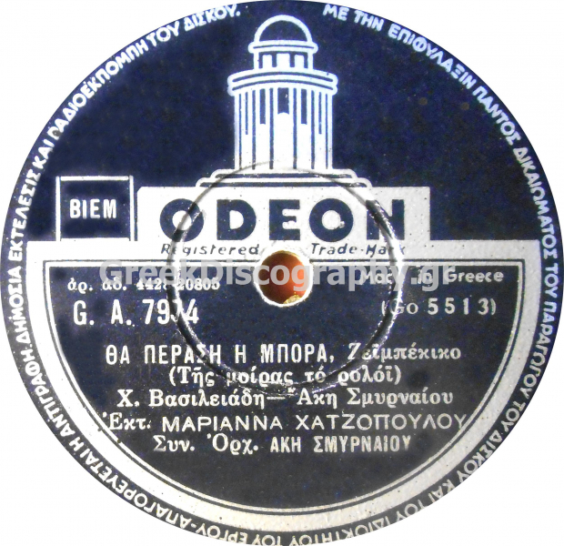GA-7974 ΘΑ ΠΕΡΑΣΕΙ Η ΜΠΟΡΑ