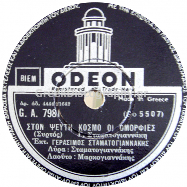 GA-7981 ΣΤΟΝ ΨΕΥΤΗ ΚΟΣΜΟ ΟΙ ΟΜΟΡΦΕΣ