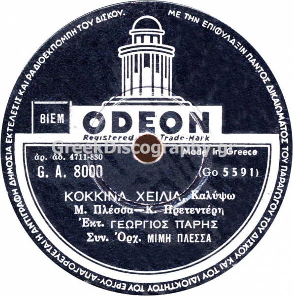 GA-8000 ΚΟΚΚΙΝΑ ΧΕΙΛΙΑ
