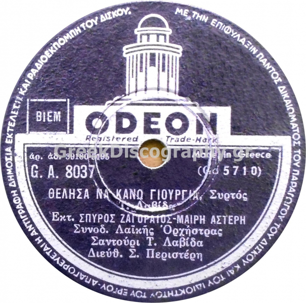 GA-8037 ΘΕΛΗΣΑΝ ΝΑ ΚΑΝΩ ΓΙΟΥΡΓΙΑ