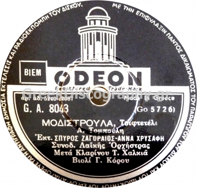 GA-8043 ΜΟΔΙΣΤΡΟΥΛΑ