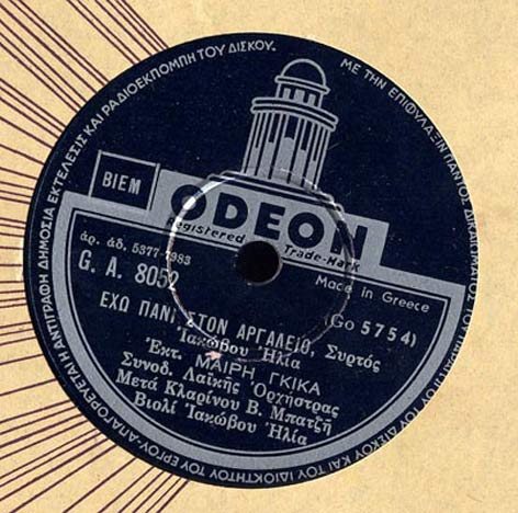 GA-8052 ΕΧΩ ΠΑΝΙ ΣΤΟΝ ΑΡΓΑΛΕΙΟ