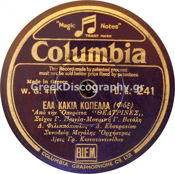 DG-0241 ΕΛΑ ΚΑΚΙΑ ΚΟΠΕΛΑ