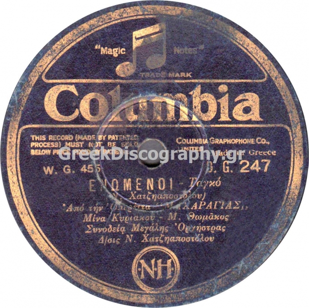 DG-0247 ΕΝΩΜΕΝΟΙ