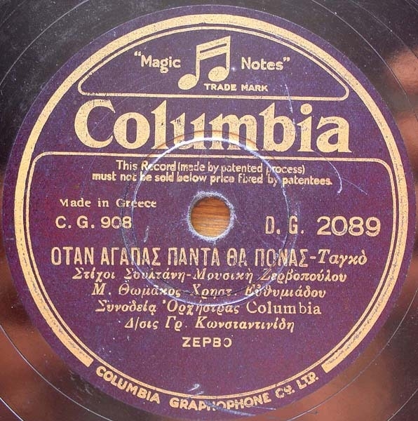 DG-2089 ΟΤΑΝ ΑΓΑΠΑΣ ΠΑΝΤΑ ΘΑ ΠΟΝΑΣ