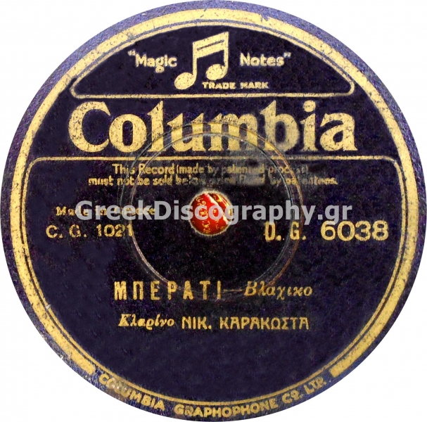 DG-6038 ΜΠΕΡΑΤΙ