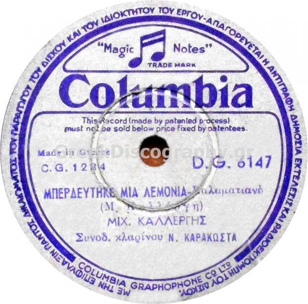 DG-6147 ΜΠΕΡΔΕΥΤΗΚΕ ΜΙΑ ΛΕΜΟΝΙΑ