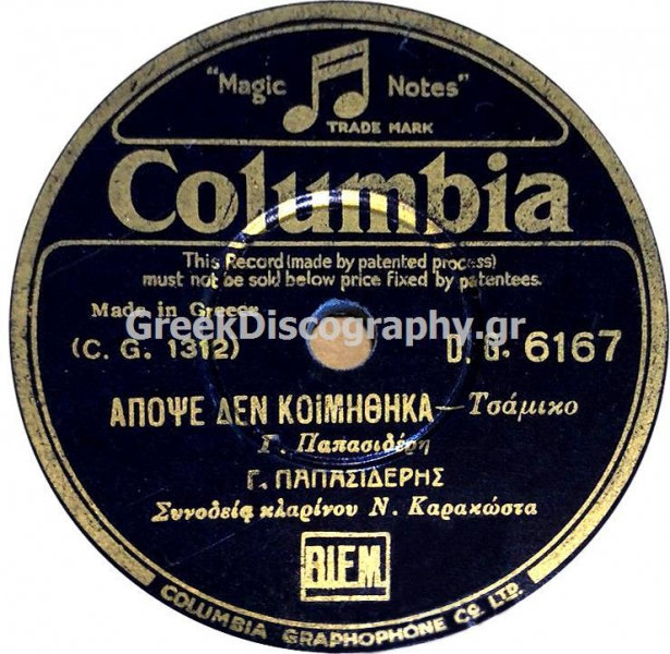 DG-6167 ΑΠΟΨΕ ΔΕΝ ΚΟΙΜΗΘΗΚΑ
