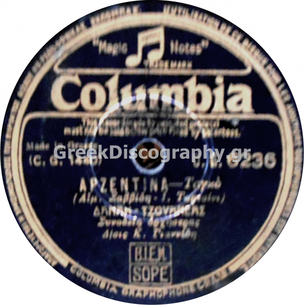 DG-6236 ΑΡΖΕΝΤΙΝΑ