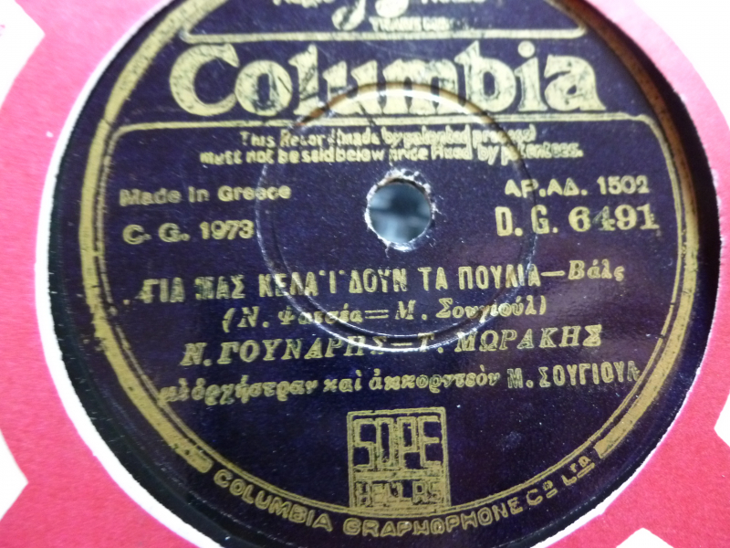 DG-6491 ΓΙΑ ΜΑΣ ΚΕΛΑΗΔΟΥΝ ΤΑ ΠΟΥΛΙΑ