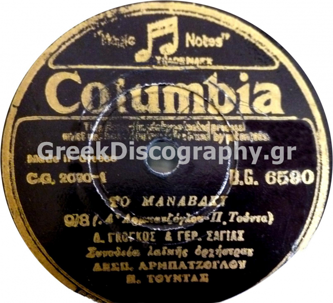 DG-6590 ΤΟ ΜΑΝΑΒΑΚΙ