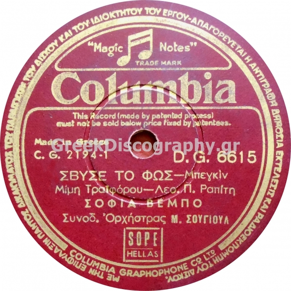 DG-6615 ΣΒΗΣΕ ΤΟ ΦΩΣ