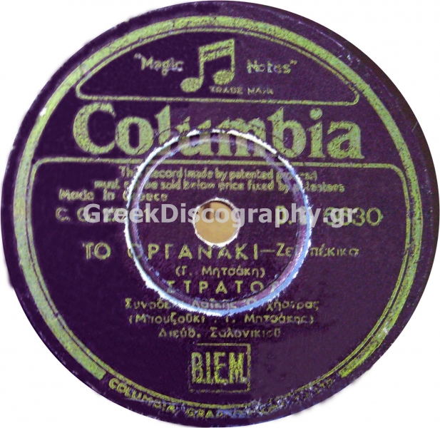 DG-6630 ΤΟ ΟΡΓΑΝΑΚΙ