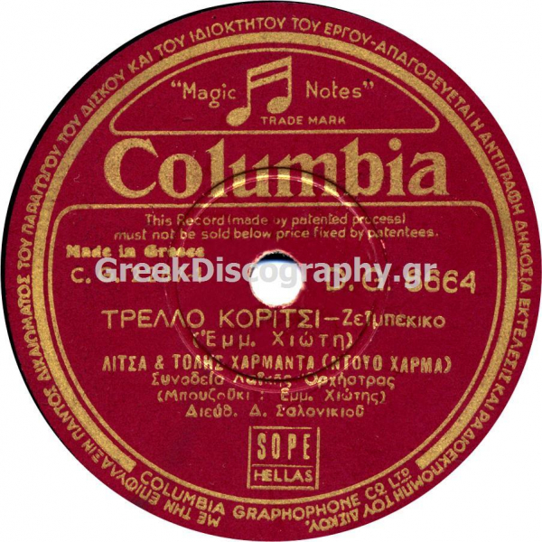 DG-6664 ΤΡΕΛΟ ΚΟΡΙΤΣΙ