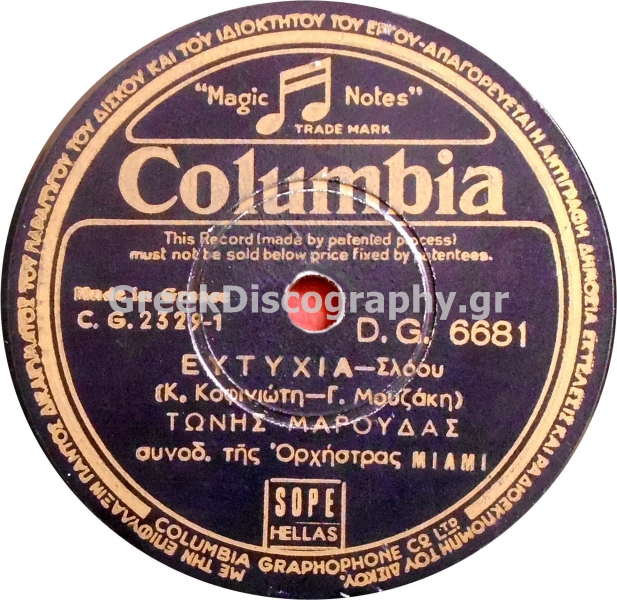 DG-6681 ΕΥΤΥΧΙΑ