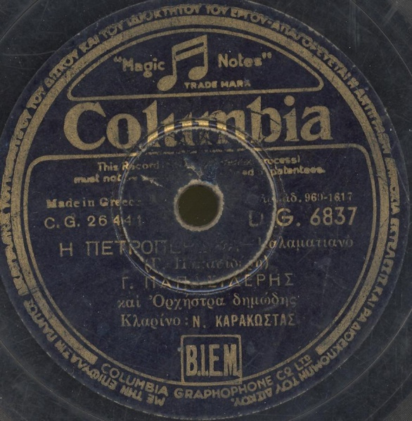 DG-6837 ΠΕΤΡΟΠΕΡΔΙΚΑ