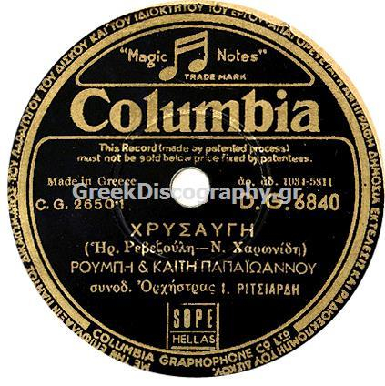DG-6840 ΧΡΥΣΑΥΓΗ