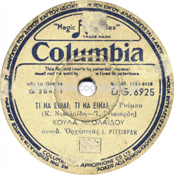 DG-6925 ΤΙ ΝΑ ΕΙΝΑΙ, ΤΙ ΝΑ ΕΙΝΑΙ
