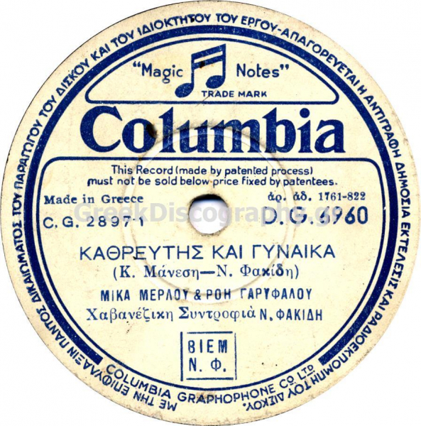 DG-6960 ΚΑΘΡΕΦΤΗΣ ΚΑΙ ΓΥΝΑΙΚΑ