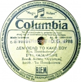 DG-6988 ΔΕΝ ΘΕΛΩ ΤΟ ΚΑΚΟ ΣΟΥ