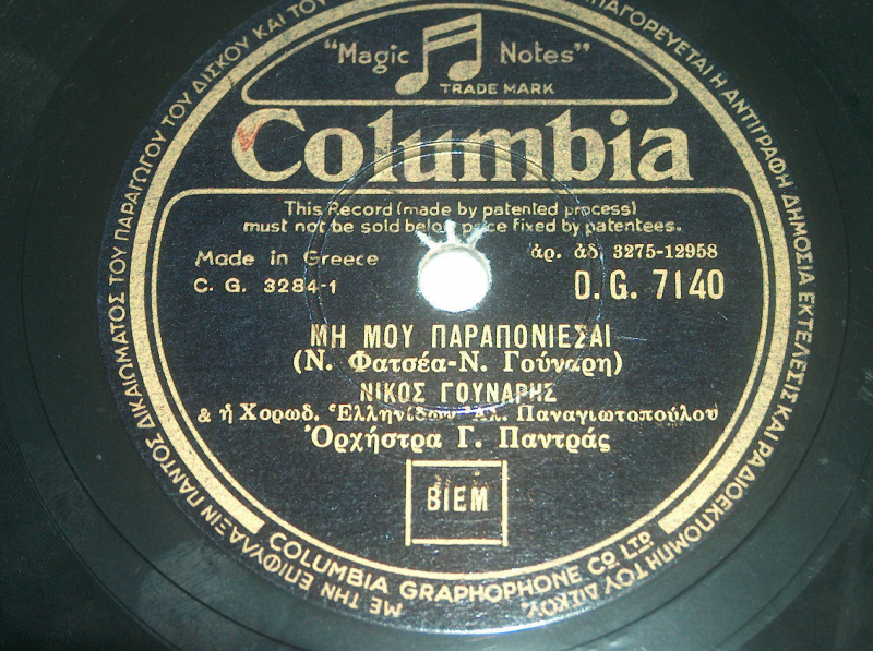 DG-7140 ΜΗ ΜΟΥ ΠΑΡΑΠΟΝΙΕΣΑΙ