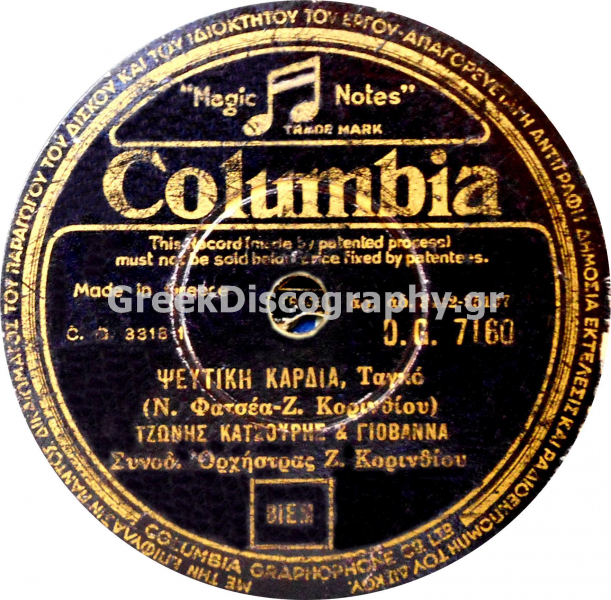 DG-7160 ΨΕΥΤΙΚΗ ΚΑΡΔΙΑ