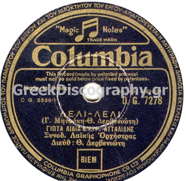 DG-7278 ΛΕΛΙ-ΛΕΛΙ