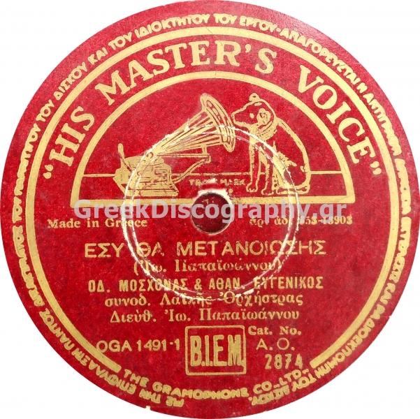 AO-2874 ΕΣΥ ΘΑ ΜΕΤΑΝΙΩΣΕΙΣ
